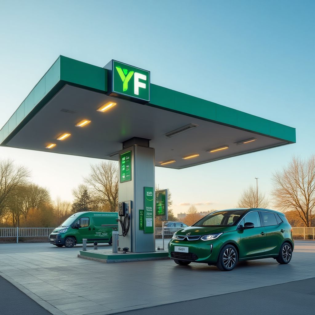 YPF cargadores eléctricos